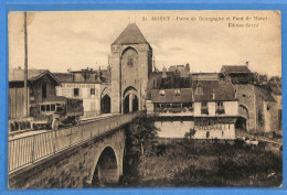 77 - Seine Et Marne - Moret - Porte De Bourgogne Et Pont De Moret (N15803) - Moret Sur Loing