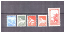 ALGERIE     . N °  171 / 174   .  SERIE    SANS   RF    . NEUVE   *  . SUPERBE . - Unused Stamps
