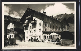 AK Sölden, Gasthof-Hotel Post, Von Der Strasse Gesehen  - Other & Unclassified