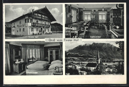 AK Niederndorf /Tirol, Hotel Tiroler Hof B. & M. Fischbacher, Teilansicht Mit Kirche  - Sonstige & Ohne Zuordnung