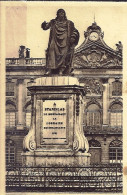*CPA - 54 - NANCY - Statue De Stanislas - Fronton De L'Hôtel De Ville - Nancy