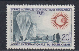TAAF 1963 International Qiuet Sun Year 1v ** Mnh (60040C) - Unused Stamps