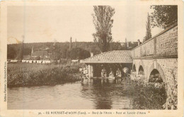 LE ROUSSET D'ACON Bord De L'Avre, Pont Et Lavoir (lavandières) - Autres & Non Classés