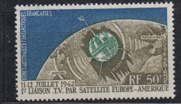 TAAF 1962 Telstar / Space 1v ** Mnh (60040D) - Unused Stamps