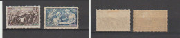 1941 N°497 Et 498 Pour Le Secours National  Neufs * (lot 446) - Unused Stamps