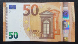 SC / UNC 50 Euro 2017 Spain V034B2 Lagarde - 50 Euro