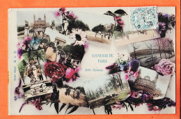 7498 / ⭐ Photo-Bromure LE DELEY ◉ PARIS Souvenir XVIe Arrondissement Multivues (•◡•) 1905 à CASTEX Fontpedrouse ◉ E.L.D - Distretto: 16