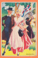 7454 / ⭐ FRIESLAND Traditionele Klederdracht Couple Costume Traditionnel Uit. HORST Gravenhage Holland 1940s - Autres & Non Classés