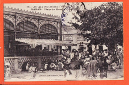 7340 (•◡•) ◉  / ⭐ DAKAR Senegal Place Du Marché Afrique Occidentale 1910s à Emile GOURP Caisse Epargne Albi-FORTIER 32 - Sénégal