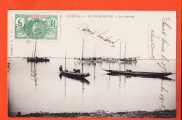 7459 (•◡•) ◉  / ⭐ ♥️ Peu Commun FOUNDIOUGNE Senegal LE Saloum Barques Pêcheurs 1909 Jean BANCK à Aurore RIGAUD Cadalen  - Senegal