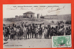 7472 / ⭐ Ethnic DAKAR Senegal Jeunes LEBOUS Afrique Occidentale 1908 Jean BANCK à RIGAUD Cadalen-FORTIER 1263 - Senegal