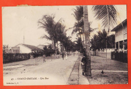 7460 / ⭐ GRAND BASSAM Cote Ivoire Une Rue 1914de Charles à Commandant TOUCHE Toulouse-Collection G.P 47 - Elfenbeinküste