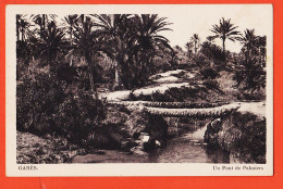 7378 / ⭐ ( Etat Parfait ) GABES Tunisie Pont De Palmiers 1920s Edition LA PALMERAIE CAP 43 - Tunisia