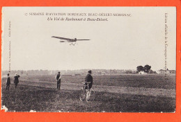 7258 / ⭐ BEAU-DESERT-MERIGNAC BORDEAUX 33-Gironde Semaine Aviation Vol De RUCHONNET Cliché PANAJOU Phototypie CHAMBON - Bordeaux