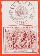 7348 / ⭐ 1er Jour Bord Feuille Yvert Y-T N° 1641 Obliteration FDC Cachet Premier 07-07-1972 CARPEAUX Musée  Luxe MNH**  - Unused Stamps