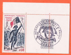 7336 / ⭐ Bord Feuille H/D Yvert Y-T N° 1730 Obliteration 1er Jour PARIS 11-11-1972 BONAPARTE Pont ARCOLE Luxe MNH**  - Unused Stamps