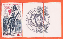 7368 / ⭐ Bord Feuille Yvert Y-T N° 1730 Obliteration 1er Jour PARIS 11-11-1972 BONAPARTE Pont ARCOLE Luxe MNH**  - Nuovi