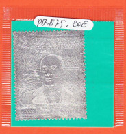 7303 / ⭐ COTE IVOIRE Y&T P.A. 75 Anniversaire HOUPHOUËT-BOIGNY Poste Aérienne 2000 Fr Gaufré ARGENT SILVER Sous Blister - Ivory Coast (1960-...)