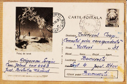 7012 /⭐ Peisaj De Iarna Romania Paysage Hivernal Roumanie Carte Postala 1967 - Roumanie