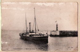 7085 / ⭐ GRANVILLE Manche Entrée Du Bateau De JERSEY 1910s à Georgette BOUETTE Les Lilas Paris NEURDEIN 114 - Granville