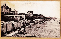 7127 / ⭐ SAINT-PAIR-sur-MER St 50-Manche La Plage Entrée Cabanes Magasin Aux Galeries Fleuries1930s LAURENT NEL 274 - Saint Pair Sur Mer