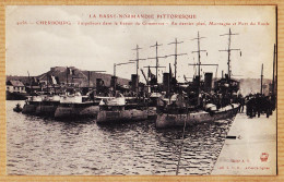 7097 / ⭐ CHERBOURG Manche Torpilleurs Bassin Du Commerce Montagne Fort Du ROULE Cpbat 1918-Cliché A.V Coll L.G.B 4056 - Cherbourg