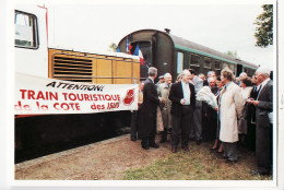 7159 / ⭐ PORT-BAIL 50-Manche Olivier STIRN Ministre Inauguration Train Touristique Cote ISLES 23.06.1990 Tirage 300ex - Sonstige & Ohne Zuordnung