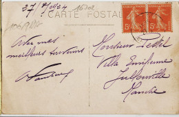 7160 / ⭐ ♥️ Carte-Photo Fillette Vélo 50-Manche Le 27.05.1924 à PESTEL Villa Emilienne JULLOUVILLE - Other & Unclassified