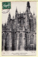 7110 / ⭐ St LE-MONT-SAINT-MICHEL Manche Abbaye Abside Eglise 15.06.1908 à Melle GAUDUCHEAU Rennes - NEURDEIN 37 - Le Mont Saint Michel