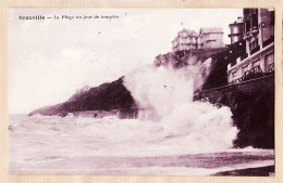 7077 / ⭐ GRANVILLE Manche La Plage Un Jour De Tempête 1920s - SERRAND - Granville