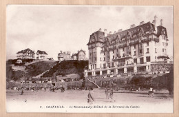 7079 / ⭐ GRANVILLE Manche Le NORMANDY HOTEL De La Terrasse Du CASINO Scène Plage 1920s -A BESNARD N° 9 - Granville