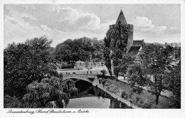 Brandenburg (Havel) Steintorturm Und Brücke Feldpgl1939 #168.777 - Autres & Non Classés