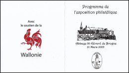 Programme De L'expo/Tentoonstellingsprogramma/Ausstellungsprogramm** - Abbaye St Gérard Brogne - 21-03-2015 -  BUZIN - 1985-.. Birds (Buzin)