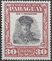 Paraguay 1958. Scott  540 **  Pres. Alfredo Stroessner - Paraguay
