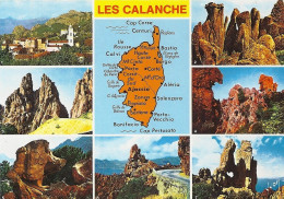 *CPM - 20 (2A) - PIANA - Les Calanche - Multivues (2) - Other & Unclassified