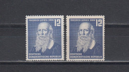 DDR 1952  Mich.Nr.317  XI Und YII ** Geprüft Schönherr - Unused Stamps