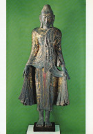 CPM - R - PARIS - MUSEE GUIMET - BOUDDHA - BIRMANIE - XVIII Eme SIECLE - BOIS LAQUE - Sculptures