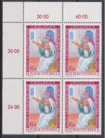 1982 , Mi 1702 ** (1) - 4er Block Postfrisch -  Kongreß Der Europäischen Vereinigung Für Urologie , Wien - Neufs