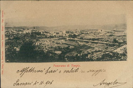 TEMPIO PAUSANIA ( SASSARI ) PANORAMA - FOTO CANU-FADDA / EDIZ. TANFANI - SPEDITA 1904 (20956) - Sassari