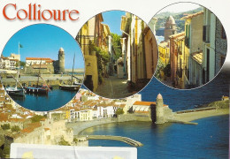 *CPM  - 66 - COLLIOURE - Multivue - Collioure