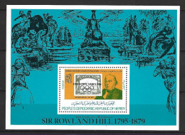 YEMEN (République Populaire Démocratique). BF A22 De 1984. Sir Rowland Hill Avec Surcharge Pour Les J.O. De 1984. - Verano 1984: Los Angeles