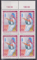 1982 , Mi 1702 ** (6) - 4er Block Postfrisch -  Kongreß Der Europäischen Vereinigung Für Urologie , Wien - Unused Stamps