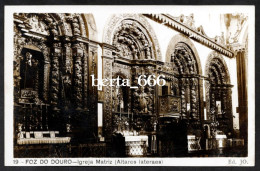 Postal Fotográfico * Porto * Foz Do Douro * Altares Da Igreja Matriz * Nº 19 Edição JO - Porto