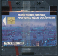 Télécartes France - Publiques N° Phonecote F110 - Réseau Cablé De Paris (120U-GEM NSB) - 1990