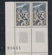 TAAF 1969 Damier Du Cap / Käpstrumvogel 1v (pair, Corner) ** Mnh (60042D) - Nuovi