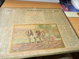 Calendrie De 1935 - Grand Format : 1921-40