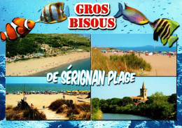 * CPM - 34 - SERIGNAN - Gros Bisous De Sérignan-Plage - Sonstige & Ohne Zuordnung