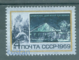 1969 Lenin's Memorial House In The Village Of Shushenskoe,Russia,3611,MNH - Ongebruikt