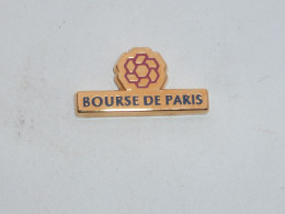 Pin's BOURSE DE PARIS A - Autres & Non Classés