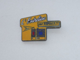 Pin's L ENTRETIEN PAR RENAULT - Renault